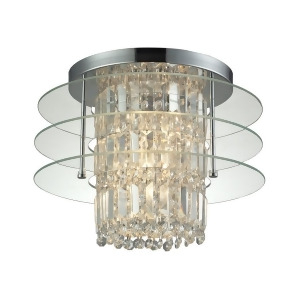 Elk Lighting Zoey 3 Light Semi Flush Polished Chrome 31580-3 - All