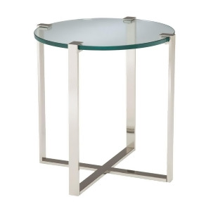 Sterling Industries Uptown Side Table Silver 6041031 - All