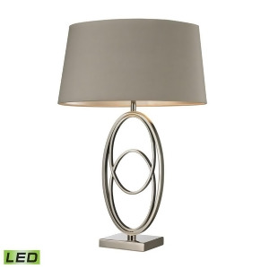 Dimond Lighting 27 Hanoverville Led Table Lamp in Polished Nickel D2415-led - All