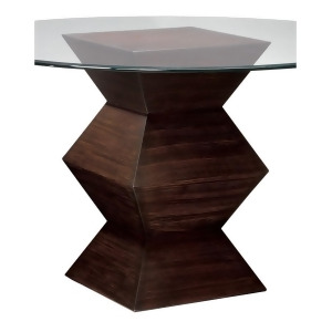 Sterling Industries Hohner Table Base Zebrano Brown 6043240 - All