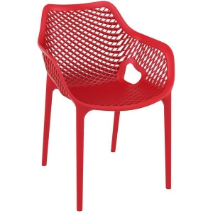 Compamia Air Xl Outdoor Dining Arm Chair Red Isp007-red - All