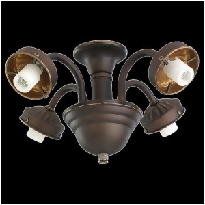 Monte Carlo Fan Company 4 Light Fitter Roman Bronze Mc183rb-l - All