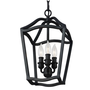Feiss Yarmouth 3 Light Foyer Antique Forged Iron- F2974-3af - All