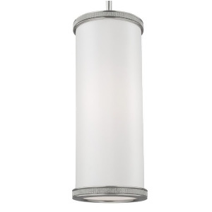 Feiss Pave' 1 Light Crystal Inlay Polished Nickel Polished Nickel- P1330pn - All
