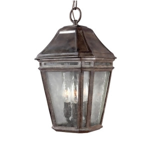 Feiss Londontowne 3 Light Outdoor Pendant Weathered Chestnut- Ol11309wct - All