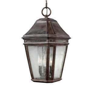 Feiss Londontowne 3 Light Outdoor Pendant Weathered Chestnut- Ol11311wct - All