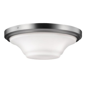 Feiss Summerdale 3 Light Flush Satin Nickel- Fm414sn - All