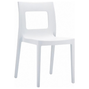 Compamia Lucca Dining Chair White Isp026-whi - All