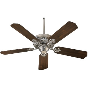 Quorum Chateaux Ceiling Fan Satin Nickel 78525-65 - All