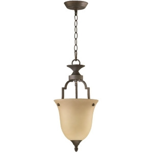Quorum Coventry 1 Light Single Pendant Toasted Sienna 815-44 - All