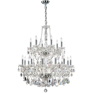 Quorum Bohemian Katerina 18 Light Chandelier Chrome 631-18-514 - All