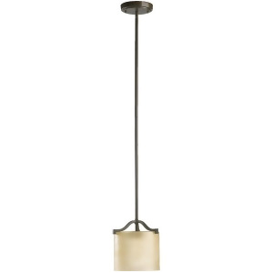 Quorum Atwood 1 Light Pendant Oiled Bronze 3096-86 - All