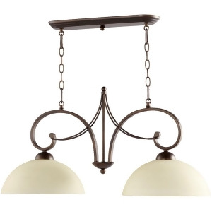 Quorum Lariat 2 Light Island Light Oiled Bronze 6631-2-86 - All