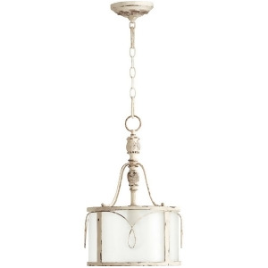 Quorum Salento 1 Light Pendant Persian White 3506-70 - All