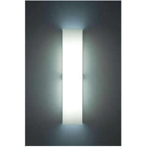 Wpt Design Channel Sconce Incandescent White 16x6 Puneh CHAN-Pun-BZ-WH - All