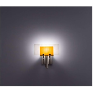 Wpt Design Dessy 1 Ss Incandescent Mosaic Amber/Flat Back White Dessy1-MA-FLWH - All