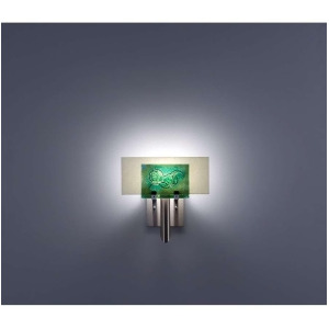 Wpt Design Dessy 1 Ss Incandescent Mosaic Green/Flat Back Snow Dessy1-MG-FLSN - All