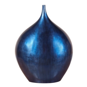 Howard Elliott Cobalt Blue Wood Vase Large 22112 - All