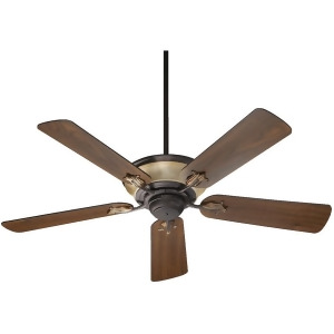 Quorum Roderick Ceiling Fan Toasted Sienna With Golden Fawn 63525-44 - All