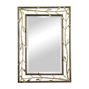 Sterling Ind. Gold Leafed Metal Branch Mirror Bakewell Bronze Gold 114-99 - All