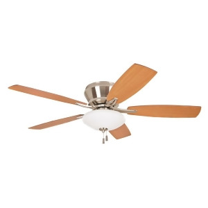 Craftmade Atmos 2 Light Ceiling Fan with blades included Brushed Polished Nickel Atm52bnk5c - All