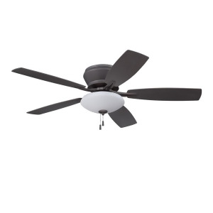 Craftmade Atmos 2 Light Ceiling Fan with blades included Espresso Atm52esp5c - All