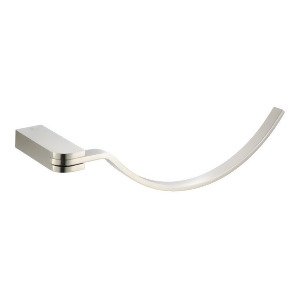 Fresca Solido Towel Ring Brushed Nickel Fac1362bn - All
