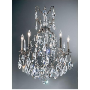 Classic Lighting Versailles Crystal Chandelier Antique Bronze 9007Abc - All