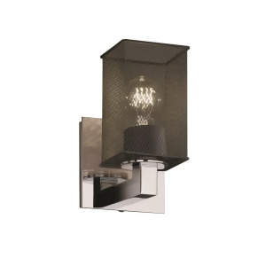 Justice Design Modular 1-Light Wall Sconce Polished Chrome Msh-8921-15-crom - All