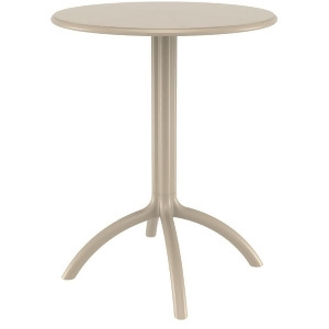 Compamia Octopus Round Bistro Table Dove Gray Isp160-dvr - All
