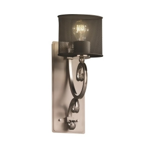 Justice Design Wall Sconce Msh-8578-30-nckl - All