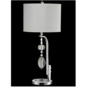 Dale Tiffany Ashland Crystal Table Lamp Polished Chrome Gt14320 - All