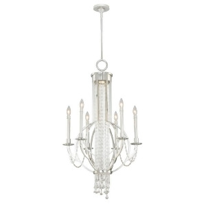 Vaxcel Cascata 6L Mini Chandelier Polished Nickel H0032 - All