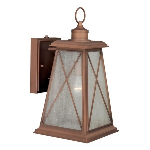 Vaxcel Mackinac 9' Outdoor Wall Light Antique Red Copper T0062 - All