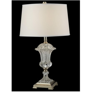 Dale Tiffany Crystal Orb Table Lamp Polished Nickel Gt14268 - All