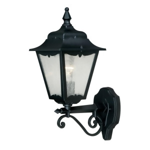 Vaxcel Whitney 6-3/4' Outdoor Wall Light Textured Black T0168 - All