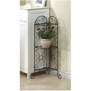 Zingz Thingz Scrollwork Corner Plant Stand 57070256 - All