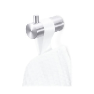 Zack Civio Towel Hook L. 1.6 In Diameter 0.7 In Stainless Steel 40250 - All