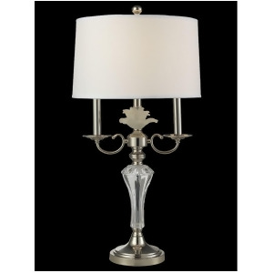 Dale Tiffany Crystal Lake Table Lamp Polished Nickel Gt14275 - All