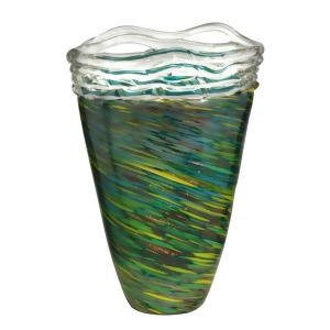 Dale Tiffany Aquamarine Braided Vase Av13133 - All
