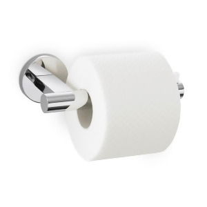 Zack Scala Toilet Roll Holder High Gloss Mounting Two-Sided Possible 2.36 x 6.9 x 3.54 In Stainless Steel 40050 - All