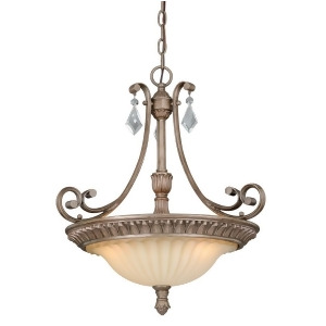 Vaxcel Avenant 3L Pendant French Bronze P0143 - All