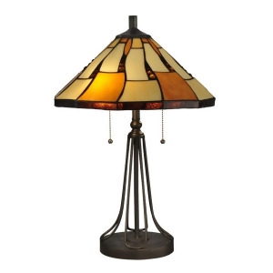 Dale Tiffany Nero Tiffany Table Lamp Dark Bronze Tt13194 - All