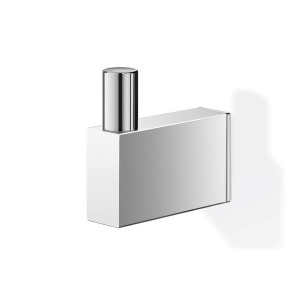 Zack Linea Towel Hook Large High Gloss Wall Mounted 2.36 In Stainless Steel 40037 - All