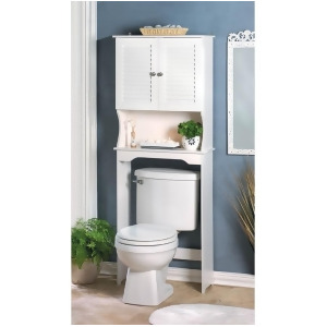 Zingz Thingz Simply White Bathroom Storage Stand 57070228 - All