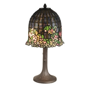 Dale Tiffany Flowering Lotus Table Lamp Antique Brass Tt13214 - All