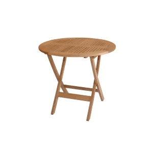 Anderson Teak Windsor 31 Round Picnic Folding Table Tbf-031r - All