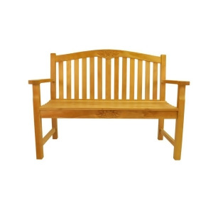 Anderson Teak 50 Round Rose Bench Bh-050rs - All