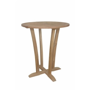 Anderson Teak Descanso 35 Round Bar Table Tb-3590bt - All