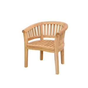 Anderson Teak Curve Armchair Extra Thick Wood Chd-032t - All